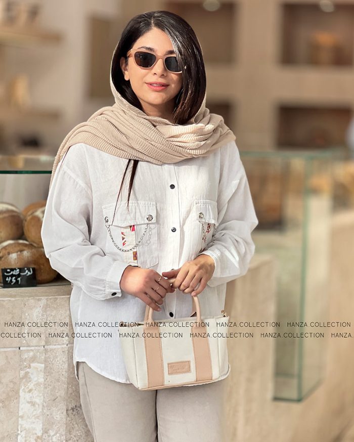 شومیز ریرا سفید - Image 5