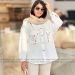 شومیز ریرا سفید