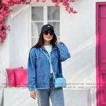 شومیز جین دارلینگ آبی تیره