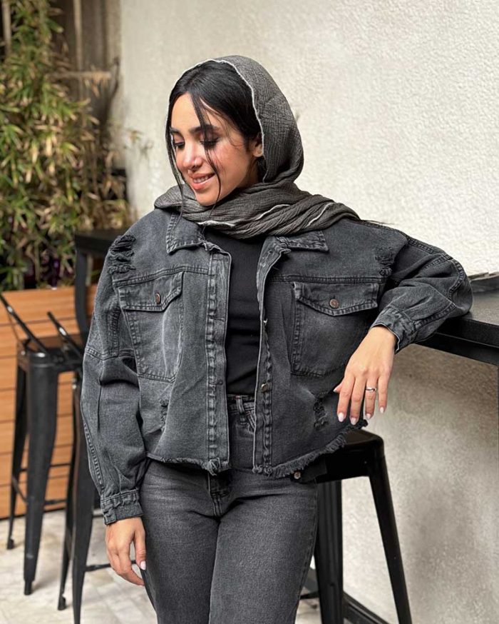 کراپ کت جین وستا دارک - Image 2