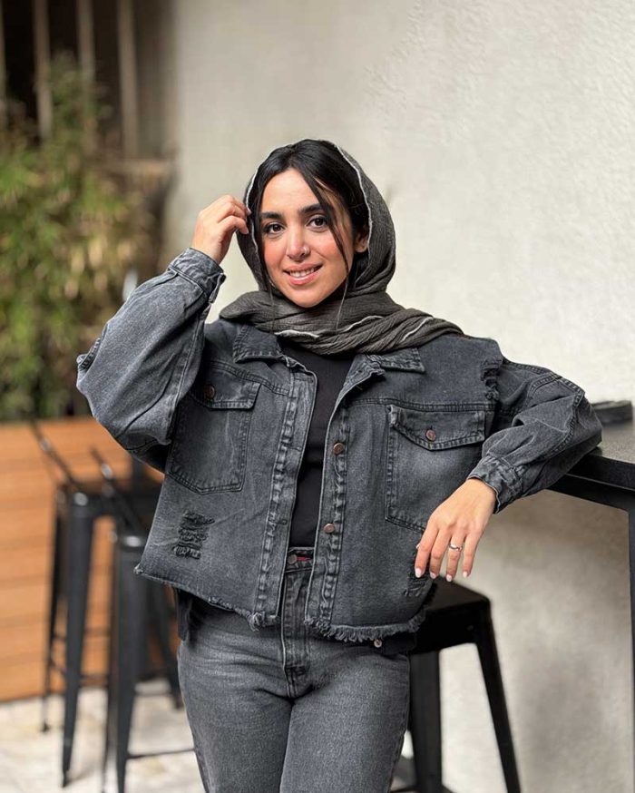 کراپ کت جین وستا دارک - Image 3