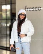 کاپشن آکوا سفید