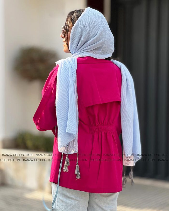 شومیز مانتویی هانا (رنگبندی) - Image 3