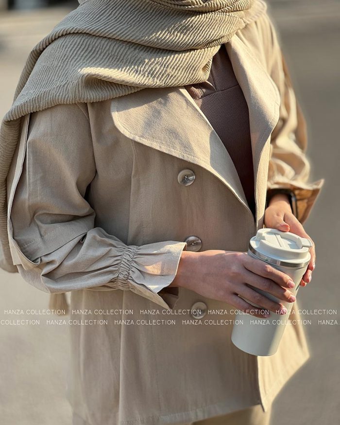 شومیز مانتویی هانا (رنگبندی) - Image 7
