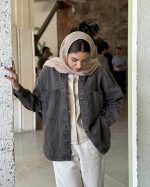 کت جین دینا (ذغالی) - Image 2