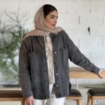 کت جین دینا (ذغالی)