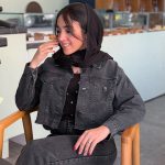 کراپ کت ذغالی