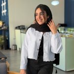 کراپ کت سفید